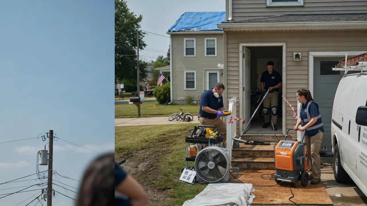 Water Damage Repair in Stewartsville, NJ near me